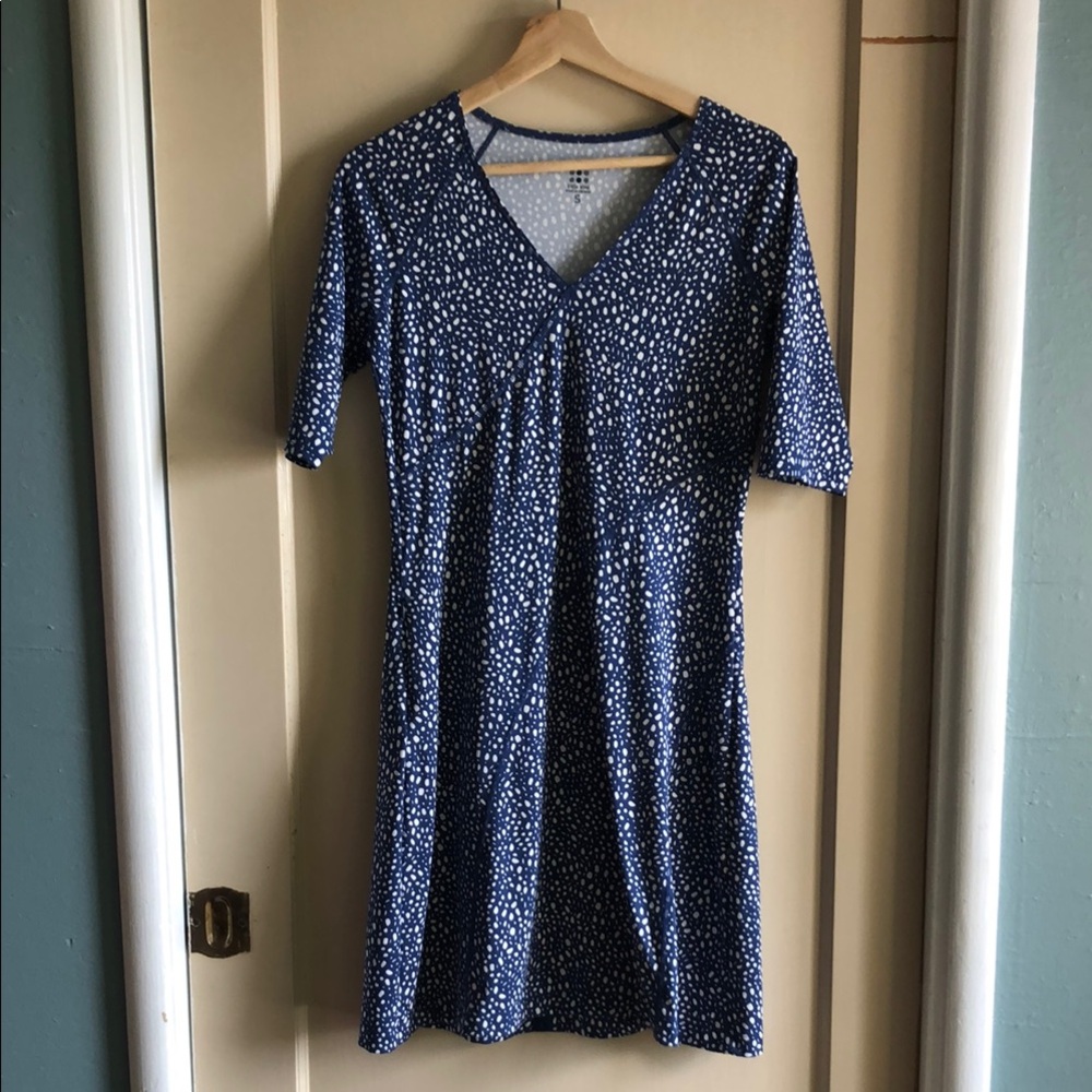 Title Nine polka dot dress